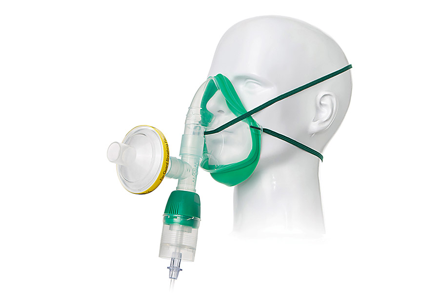 FiltaNeb™, Cirrus™2 nebuliser, adult, Intersurgical EcoLite™ non-vented mask kit with filter and tube, 2.1m