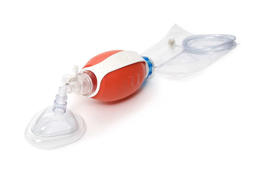 VT Select BVM Resuscitator, adult, 1.2L bag, size 5 mask