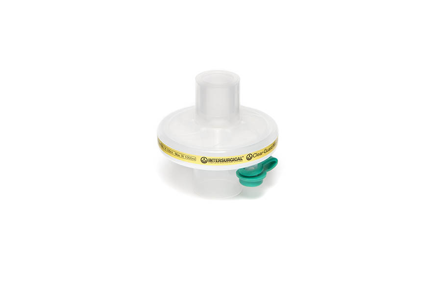 Clear-Guard™ Midi low volume breathing filter with luer port