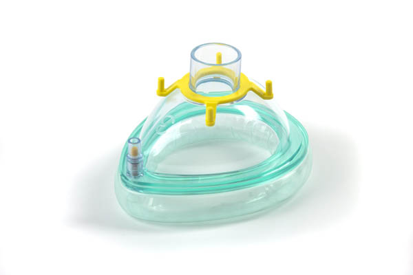 Scented, vanilla, anaesthetic face mask, size 3, small adult, 22F