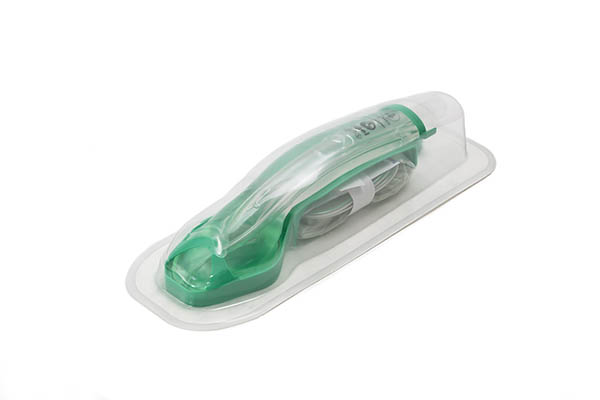 i-gel®O₂ Resus Pack, medium adult  – includes a size 4 i-gel O2 with green hook ring, sachet of lubricant, airway support strap and a 12FG suction tube, 50-90kg